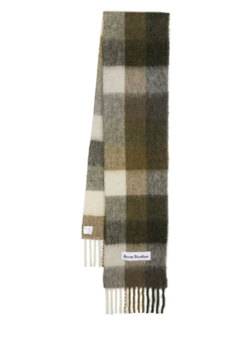 Checked scarf ACNE STUDIOS | CA0084SCAR000115DID